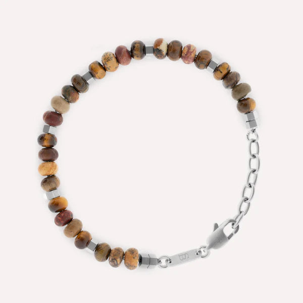 Stones Cyrus - Gemstone Bracelet Terracotta - SBC/001