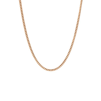 Minimal - 18K Gold (PVD) - Adjustable Chain Necklace (50-60cm) - MIN03