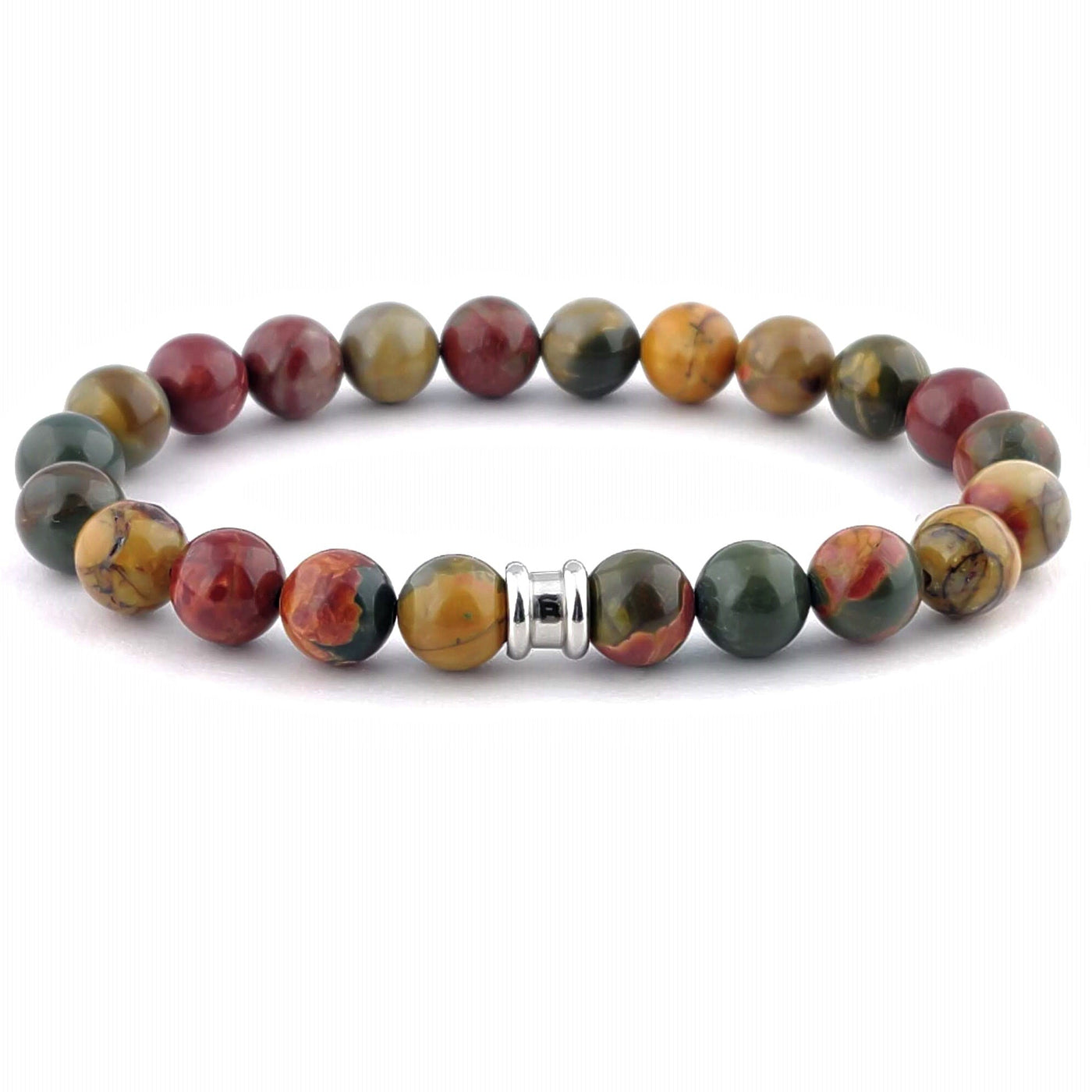 Stones Basic - Alvaro -8mm grounding smooth stone bracelet- SBB/020